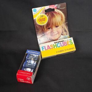 6 NIB Flash Cubes for camera